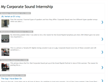 Tablet Screenshot of corporatesoundinternship.blogspot.com