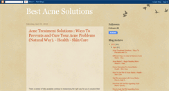 Desktop Screenshot of bestacnesolutions25.blogspot.com