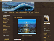 Tablet Screenshot of irina-art.blogspot.com