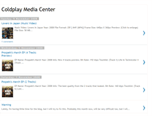 Tablet Screenshot of coldplaymediacenter.blogspot.com