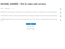 Tablet Screenshot of michaelsumnerfilmandvideo.blogspot.com