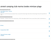 Tablet Screenshot of camping-mimizan-clubmarina.blogspot.com