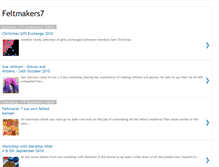 Tablet Screenshot of feltmakers7.blogspot.com