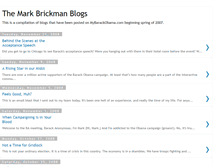 Tablet Screenshot of markbrickman.blogspot.com