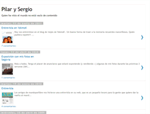 Tablet Screenshot of pilarysergio.blogspot.com