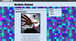 Desktop Screenshot of mymusicremixed.blogspot.com