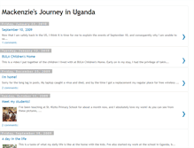 Tablet Screenshot of mackenzieinuganda.blogspot.com