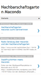 Mobile Screenshot of nachbarschaftsgartenmacondo.blogspot.com