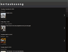 Tablet Screenshot of 3dkertaskosong.blogspot.com
