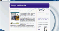 Desktop Screenshot of anaya-multimedia.blogspot.com