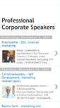 Mobile Screenshot of corporatespeakers.blogspot.com