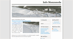 Desktop Screenshot of infomanzaneda.blogspot.com