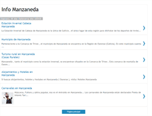 Tablet Screenshot of infomanzaneda.blogspot.com