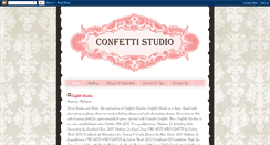 Desktop Screenshot of confettistudiobycc.blogspot.com