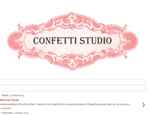 Tablet Screenshot of confettistudiobycc.blogspot.com