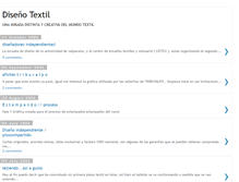 Tablet Screenshot of diseotextil.blogspot.com