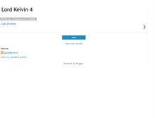 Tablet Screenshot of lordkelvinfour.blogspot.com