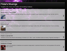 Tablet Screenshot of flidais-musings.blogspot.com