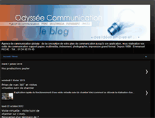 Tablet Screenshot of odyssee-com.blogspot.com