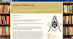 Desktop Screenshot of ancientdistrict20grandlodge.blogspot.com