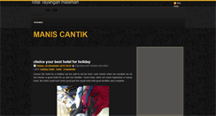 Desktop Screenshot of cewek-manja.blogspot.com