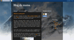 Desktop Screenshot of marlena-blog-de-mama.blogspot.com