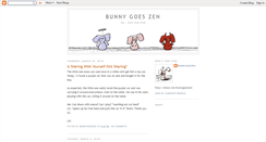 Desktop Screenshot of bunnygoeszen.blogspot.com