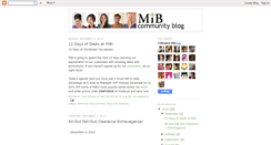 Desktop Screenshot of mibcollectionblog.blogspot.com