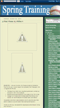 Mobile Screenshot of bradentonspringtraining.blogspot.com