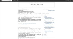Desktop Screenshot of anacarolnunes.blogspot.com