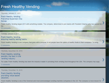 Tablet Screenshot of fresh-healthy-vending.blogspot.com