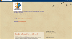 Desktop Screenshot of legalaceconsultoressas.blogspot.com