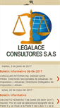 Mobile Screenshot of legalaceconsultoressas.blogspot.com