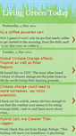 Mobile Screenshot of livinggreentoday.blogspot.com