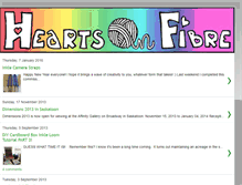 Tablet Screenshot of heartsonfibre.blogspot.com