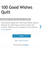 Mobile Screenshot of 100goodwishes4baby.blogspot.com