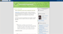 Desktop Screenshot of infoempresa.blogspot.com
