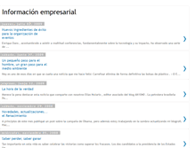 Tablet Screenshot of infoempresa.blogspot.com