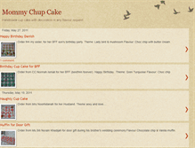 Tablet Screenshot of mommychupcake.blogspot.com