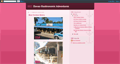 Desktop Screenshot of davaogastronomicadventures.blogspot.com