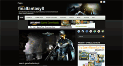 Desktop Screenshot of gamefinalfantasy8.blogspot.com