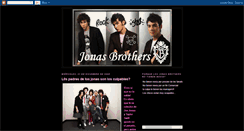 Desktop Screenshot of jonasbrothersloreimire.blogspot.com