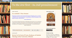 Desktop Screenshot of jewfirst.blogspot.com