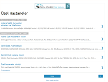 Tablet Screenshot of ozelhastaneler.blogspot.com