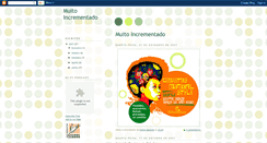 Desktop Screenshot of muitoincrementado.blogspot.com