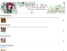 Tablet Screenshot of marulinailus.blogspot.com