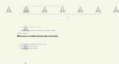 Desktop Screenshot of mobilephonestipsandtricks.blogspot.com