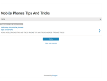Tablet Screenshot of mobilephonestipsandtricks.blogspot.com