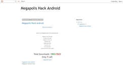Desktop Screenshot of megapolishackandroid.blogspot.com