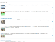 Tablet Screenshot of estudiosathyayoga.blogspot.com